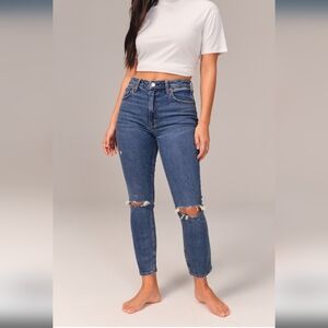 Abercrombie & Fitch the skinny high rise jeans